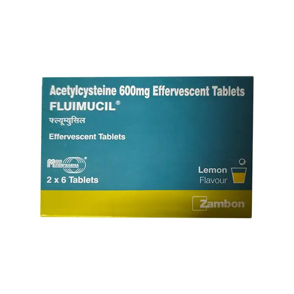 Fluimucil Eff 600mg Tablet